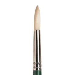 Winsor & Newton Winton Long Handled Hog Brush - Round 19 Winsor & Newton Winton Long Handled Hog Brush - Round -Painting Supplies 094376870428 W N WINTON HOG BRUSH ROUND LONG HANDLE NO 10. 1
