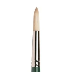 Winsor & Newton Winton Long Handled Hog Brush - Round 20 Winsor & Newton Winton Long Handled Hog Brush - Round -Painting Supplies 094376870435 W N WINTON HOG BRUSH ROUND LONG HANDLE NO 12