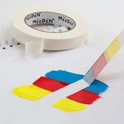 MEEDEN Art Masking Tape 1" - Pack Of 10 -Painting Supplies 10 Pack Artist Tape roll medium tack