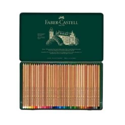 Faber-Castell Pitt PASTEL Pencil Metal Tin Of 36 Pencils -Painting Supplies 112136 Pitt Pastel pencil tin of 36 High Res 56690