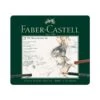 Faber-Castell Pitt Monochrome Sets -Painting Supplies 112976 Pitt Monochrome set tin of 21 High Res 14802