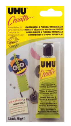 UHU® UHU Creativ' Foam Rubber & Flexible Materials Glue/Adhesive - 33ml/25g