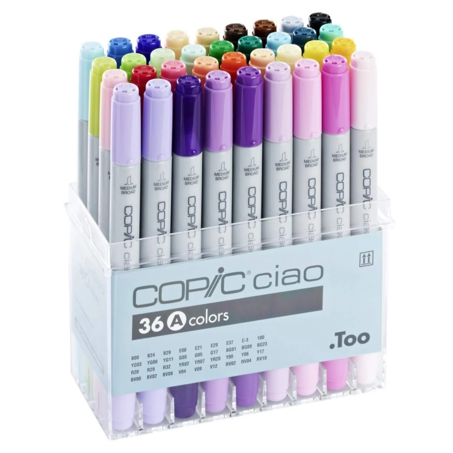 COPIC Ciao Marker Set Of 36 Colours Set A 3 COPIC Ciao Marker Set Of 36 Colours Set A