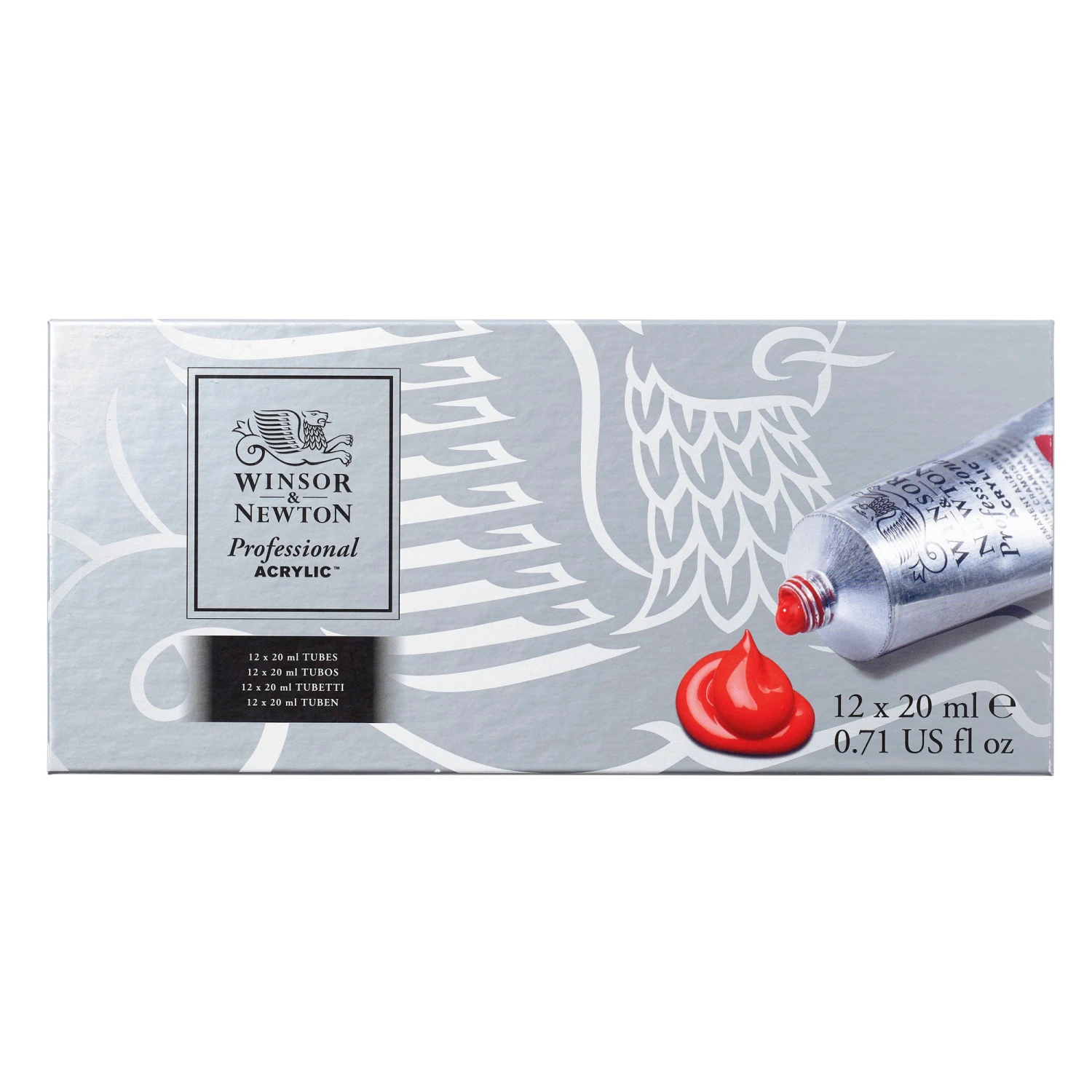 Winsor & Newton Professional Acrylic 12 Tube Set 3 Winsor & Newton Professional Acrylic 12 Tube Set