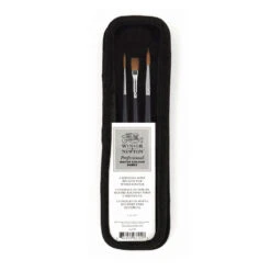Winsor & Newton Artist's Watercolour Sable Short Handled 3 Pk
