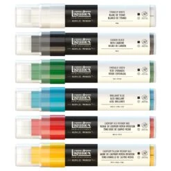 Liquitex Paint Marker - Set Of 6 X 15mm - Classic Colours