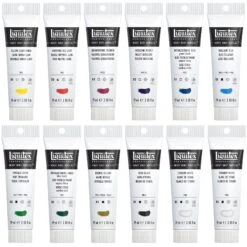 Liquitex Professional Heavy Body Acrylic - Classic 12 Set -Painting Supplies 71489