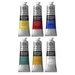 Winsor & Newton Artisan Water Mixable Oil Colour - Beginners Set -Painting Supplies 72478