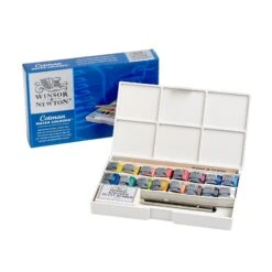 Winsor & Newton Cotman Deluxe Sketchers Pocket Box -Painting Supplies 72508