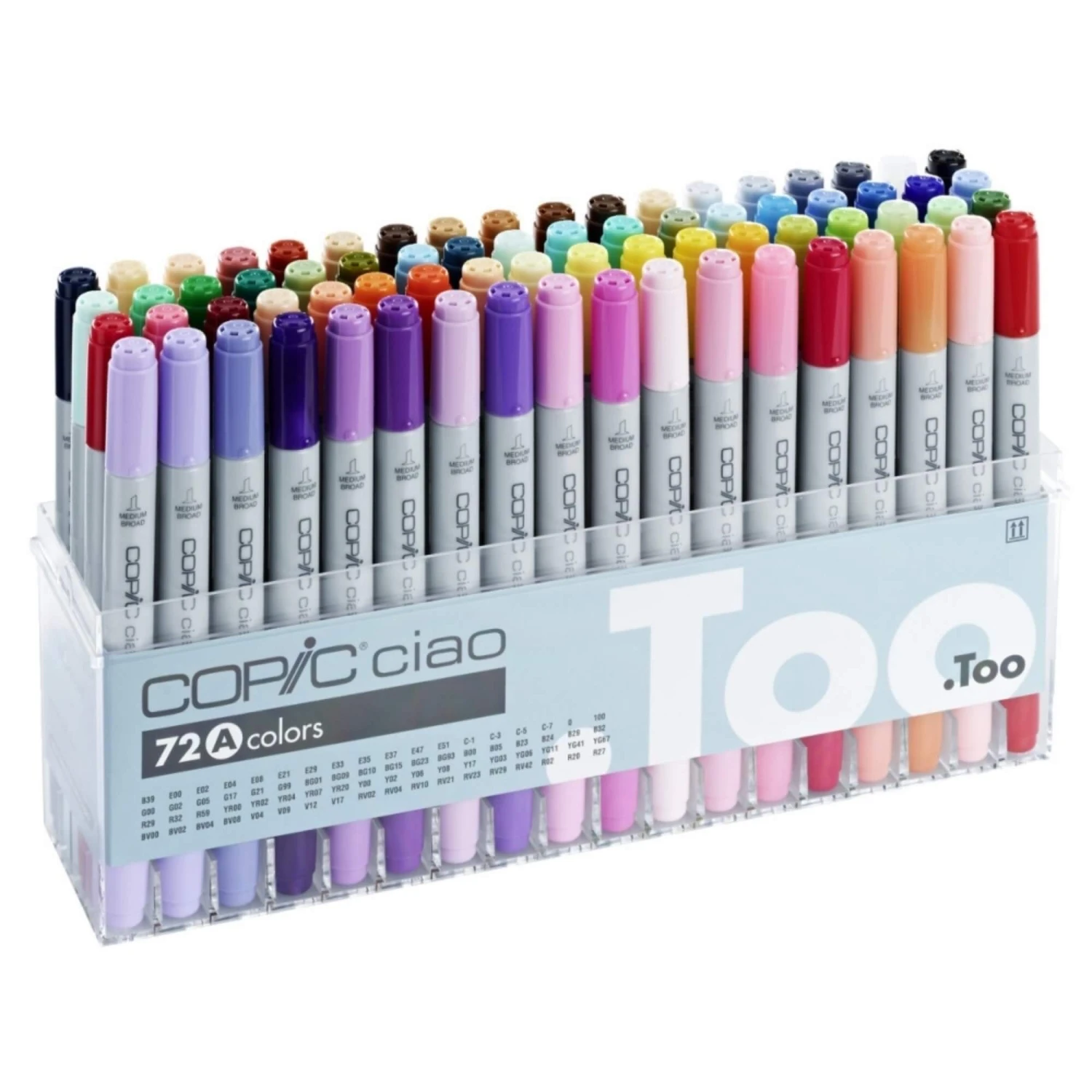 COPIC Ciao Marker Set Of 72 Colours Set A 3 COPIC Ciao Marker Set Of 72 Colours Set A