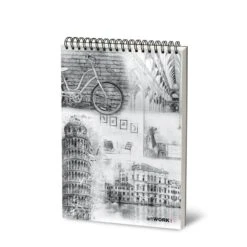 Stifflex ArtWork Sketch Pad 120gsm Spiral Bound 24x33cm 80 Sheets Smooth Surface