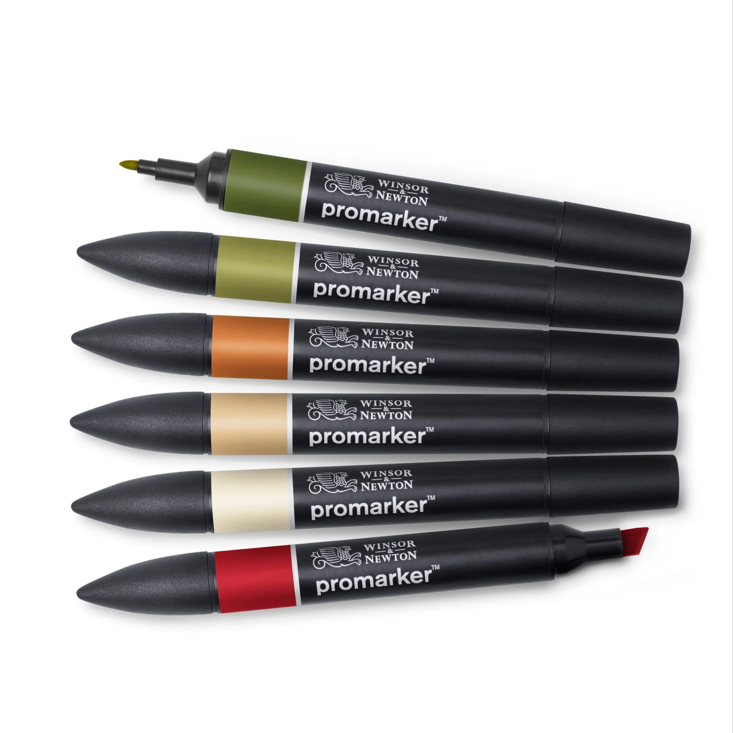 Winsor & Newton Promarker Set Of 6 - Landscape 1 - Image 2