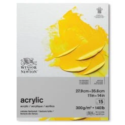 Winsor & Newton Acrylic Pads - 300gsm -Painting Supplies 91121