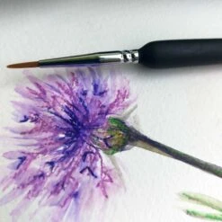 ARTessentials Ultra Fine Tip Artists Brushes - Set Of 10 15 ARTessentials Ultra Fine Tip Artists Brushes - Set Of 10 -Painting Supplies ARTessentials brushes close up