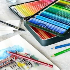 Faber-Castell Albrecht Durer Watercolour Pencil Sets -Painting Supplies Albrecht 120ct tin