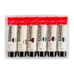 Amsterdam Acrylic Paint Pearl Colours Set 6 X 20ml 8 Amsterdam Acrylic Paint Pearl Colours Set 6 X 20ml -Painting Supplies Amsterdam Pearl2