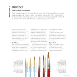 Artist's Painting Techniques -Painting Supplies Artists painting techniques content Brushes