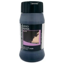Daler-Rowney Black Gesso Primer -Painting Supplies Black Gesso Med