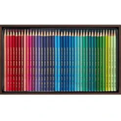 Caran D'Ache 80 Prismalo Pencils Wooden Box -Painting Supplies Box 80 Prismalo 1