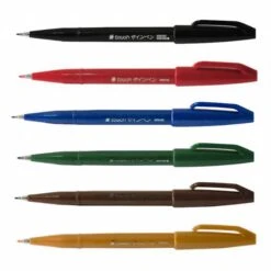 Pentel Arts Brush Sign Pen - Original -Painting Supplies Brush Sign Pen Original 3