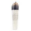 Artmaster Pearl Watercolour Paint Brush Wallet Set Of 6