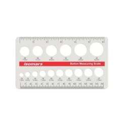 ARTdiscount Button Measuring Scale