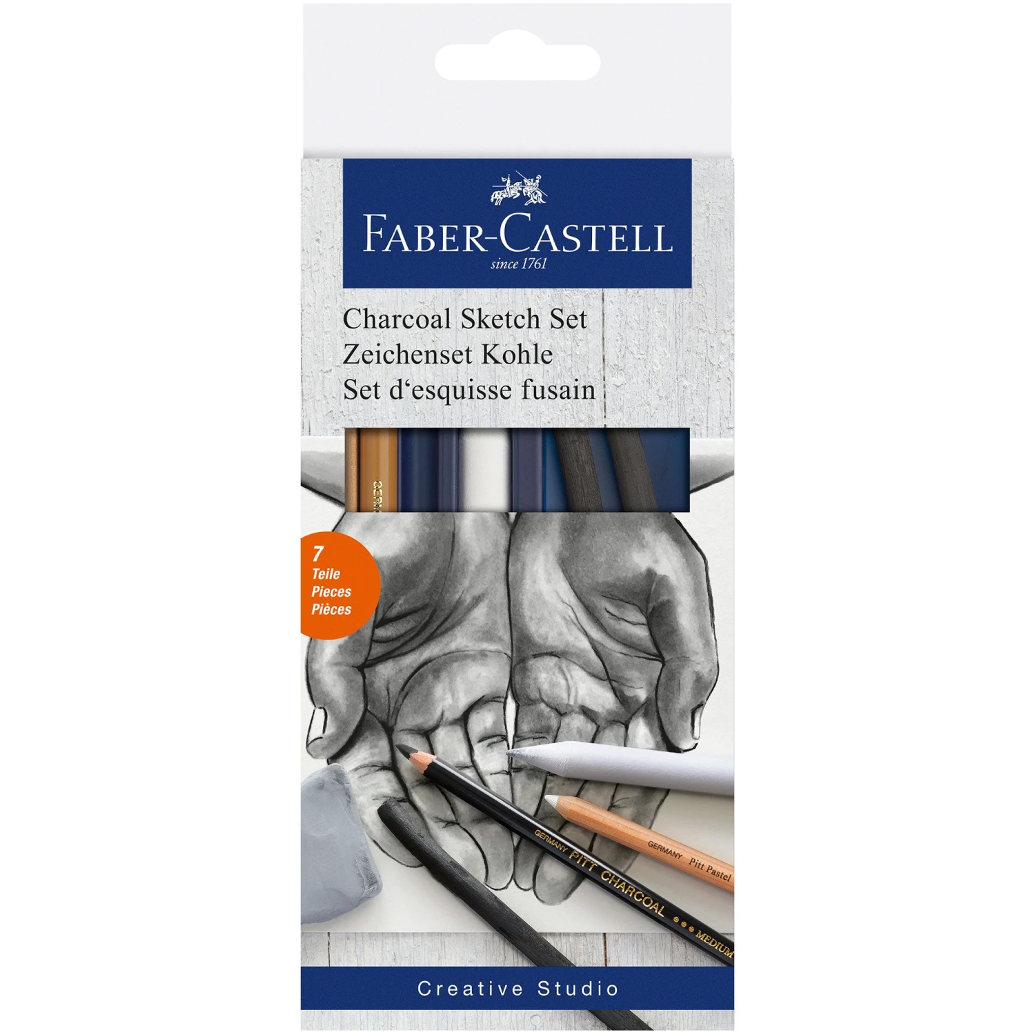 Faber-Castell Charcoal Sketch Set 3 Faber-Castell Charcoal Sketch Set