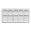 Global Clear Glazed Ceramic Palette -Painting Supplies China Palette 1