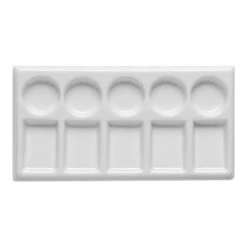 Global Clear Glazed Ceramic Palette