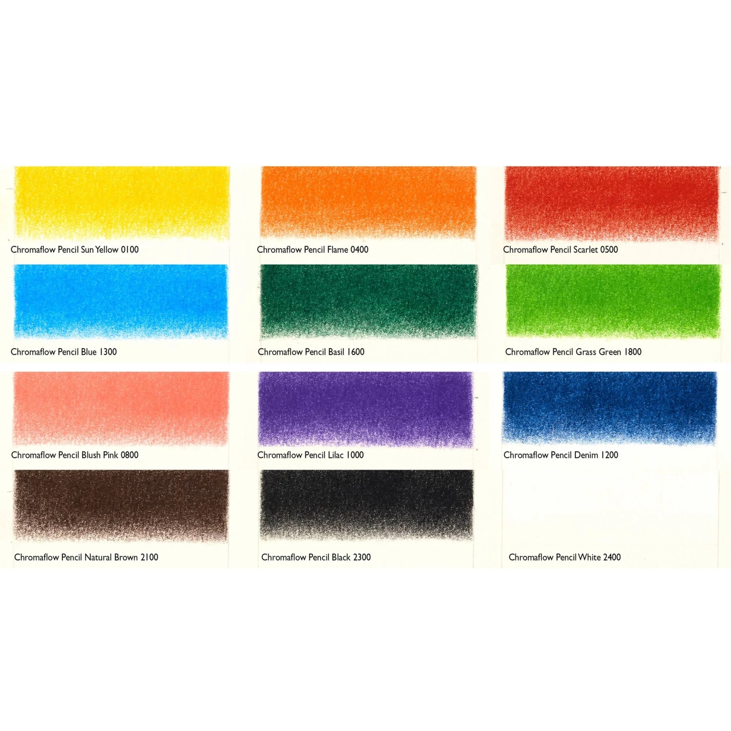 Derwent Chromaflow Pencils - Set Of 12 - FREE Set Of 2 Blender Pens 6 Derwent Chromaflow Pencils - Set Of 12 - FREE Set Of 2 Blender Pens - Image 4