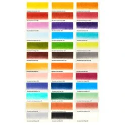 Derwent Chromaflow Pencils - Set Of 36 - FREE Set Of 2 Blender Pens -Painting Supplies Chromaflow Set 36 Swatches