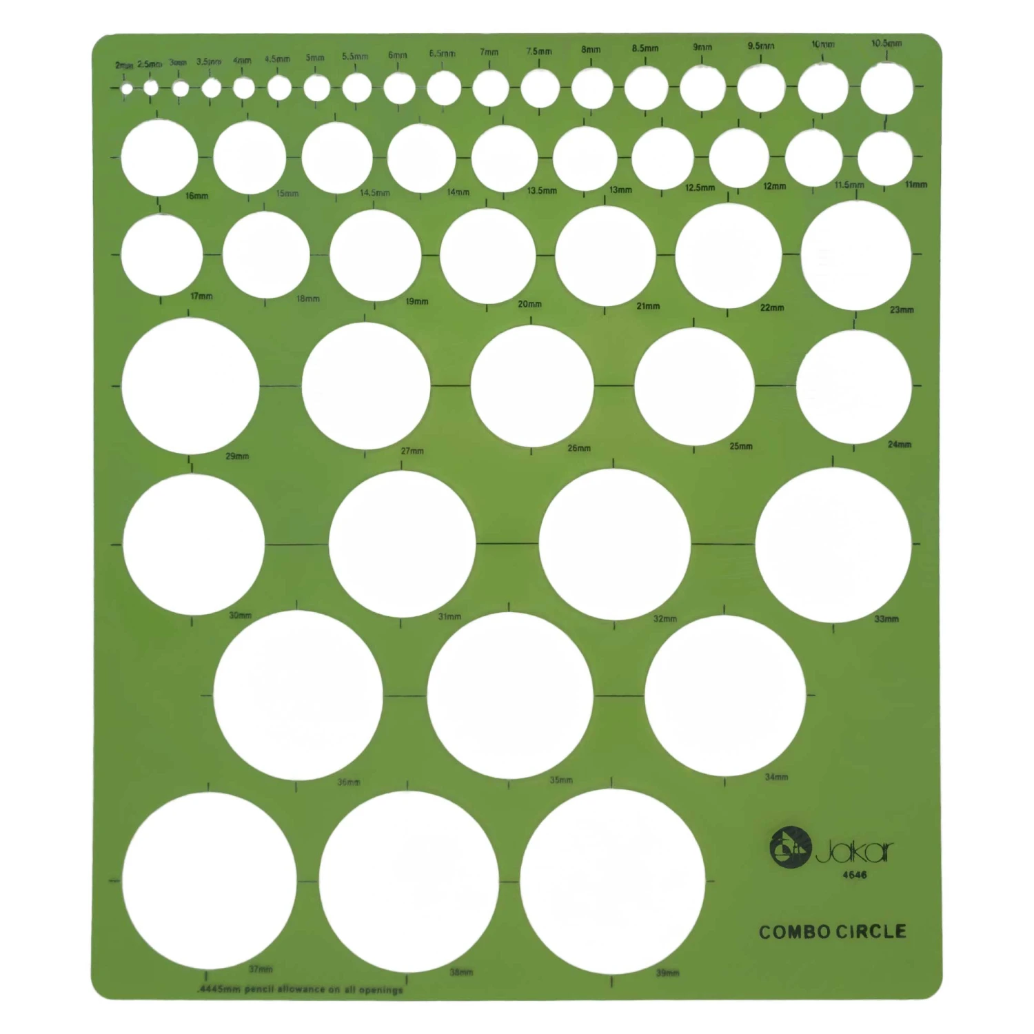 Jakar Combo Circle Template 3 Jakar Combo Circle Template