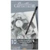 Cretacolor Artino Watersoluble Graphite Set Of 10 -Painting Supplies Cretacolor Artino Watersoluble