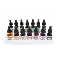 Dr. Ph. Martin's Radiant Concentrated Watercolour Ink - Set B -Painting Supplies DR Ph Martins SetB open