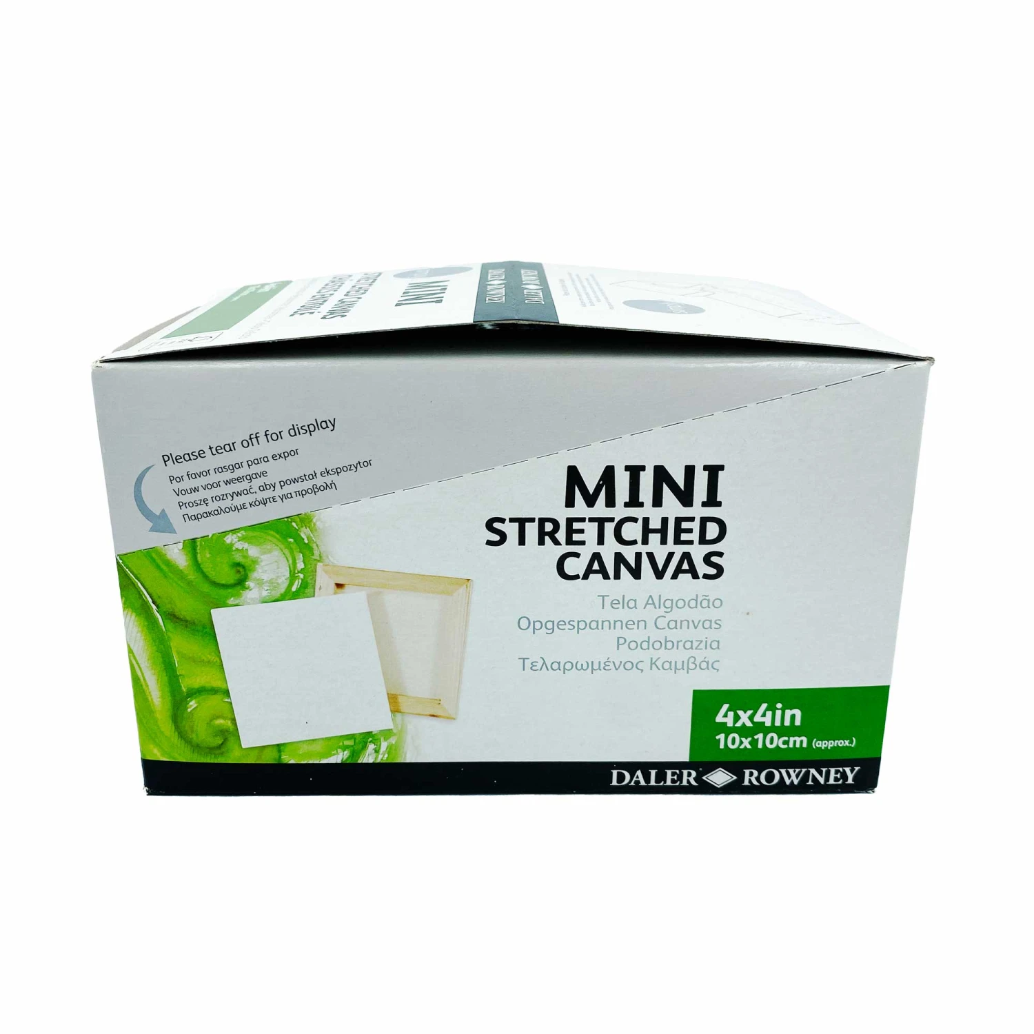 Daler-Rowney Simply Mini Stretched Canvases 4" X 4" (10 X 10cm) - Box Of 16 6 Daler-Rowney Simply Mini Stretched Canvases 4" X 4" (10 X 10cm) - Box Of 16 - Image 4