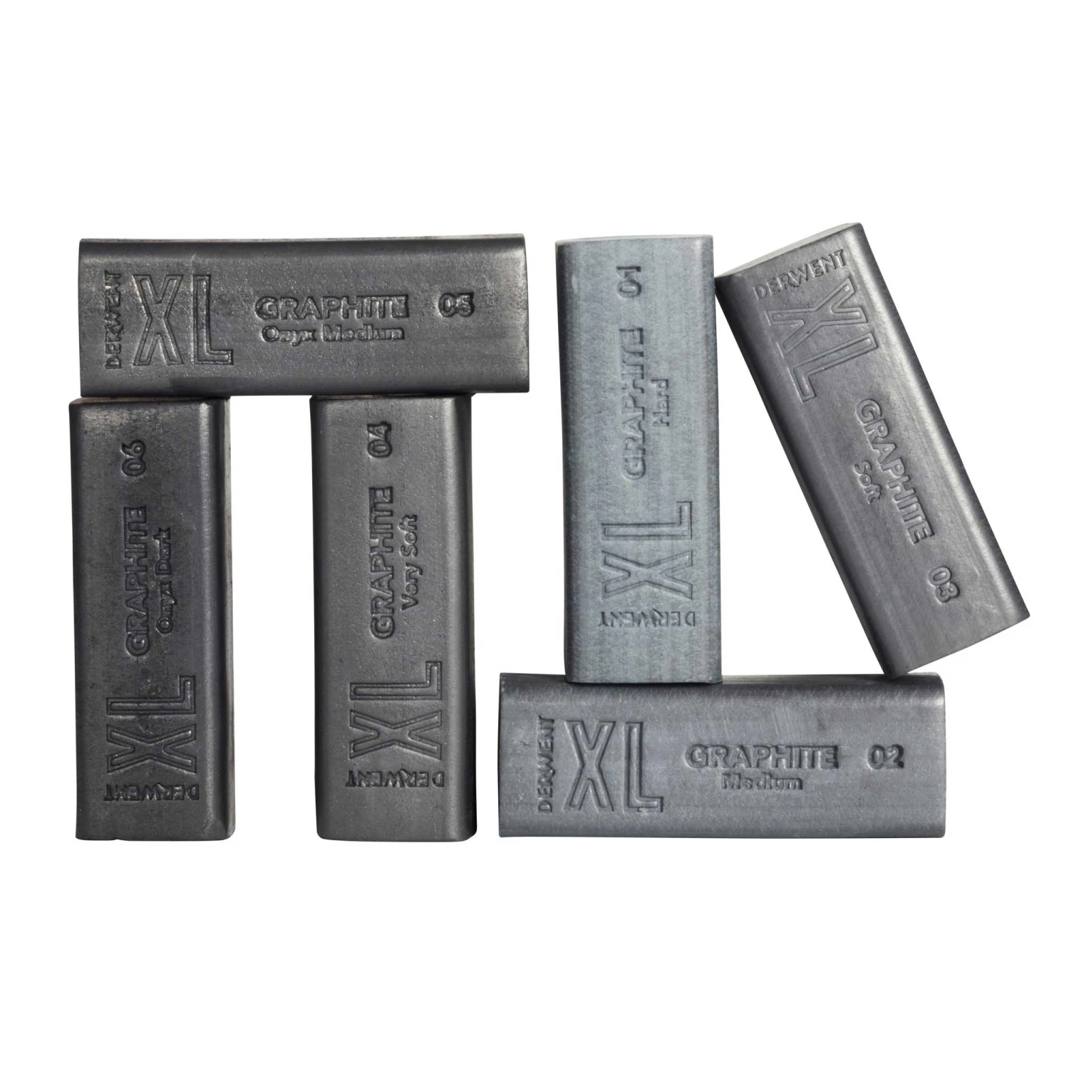 Derwent Graphite XL Blocks - Individual 3 Derwent Graphite XL Blocks - Individual