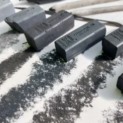 Derwent Charcoal XL Blocks Tin Of 6 11 Derwent Charcoal XL Blocks Tin Of 6 -Painting Supplies Derwent charcoal