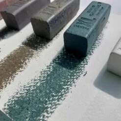 Derwent Tinted Charcoal XL Blocks Tin Of 6 -Painting Supplies Derwent tinted charcoal a769d50c 805c 42a6 92b6 1cae19d28f66