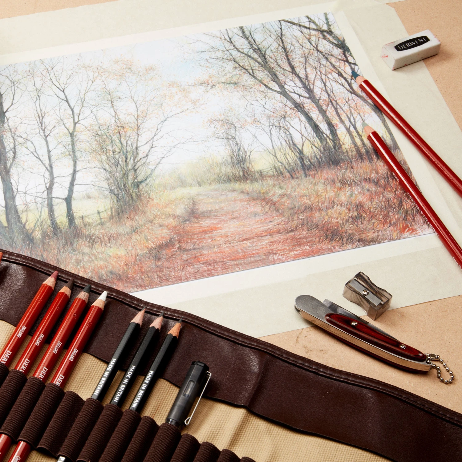 Derwent Drawing Pencils Set Of 6 6 Derwent Drawing Pencils Set Of 6 - Image 4