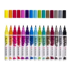 Royal Talens Ecoline Brush Pen Set Of 15 Colours