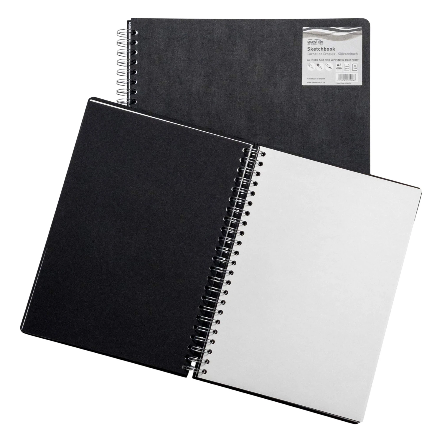 Seawhite Black/White Euro Sketchbook 3 Seawhite Black/White Euro Sketchbook