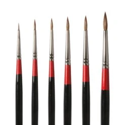 Daler-Rowney Georgian Sable Round Brushes G61 -Painting Supplies G61