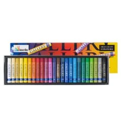 Inscribe Gallery Oil Pastels - Set Of 24 Assorted Pastels