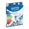 Giotto Decor Textile - Fabric Paint Markers - Set Of 12 1 Giotto Decor Textile - Fabric Paint Markers - Set Of 12 -Painting Supplies Giotto Decor Textile 1