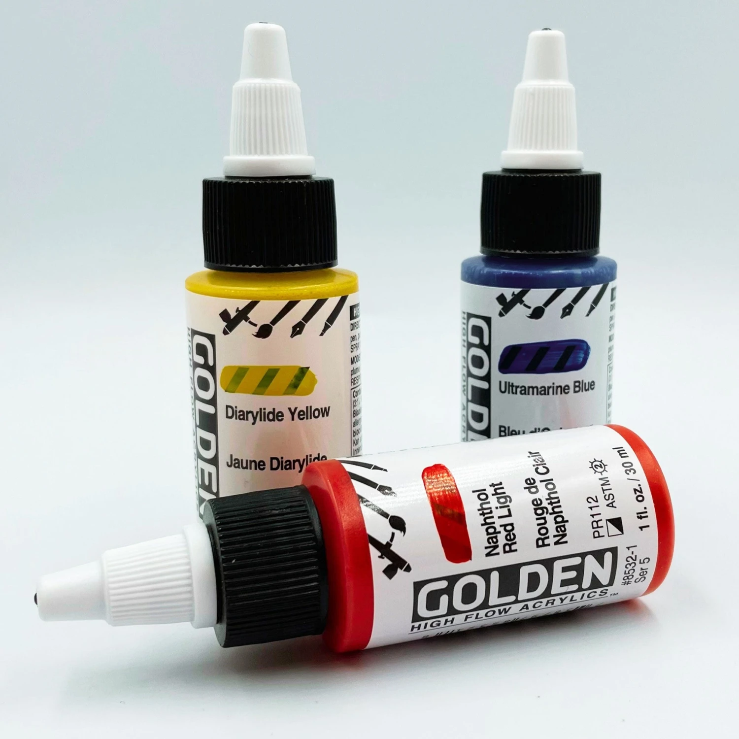 Golden High Flow Acrylics - Opaque Colours 30ml 5 Golden High Flow Acrylics - Opaque Colours 30ml - Image 3