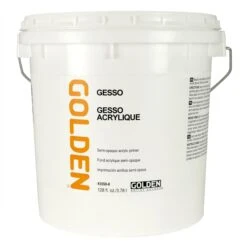 Golden Gesso Acrylic Primer 3.78L Bright White