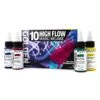Golden High Flow Artist Acrylics Mixing Set Of 10 X 30ml 2 Golden High Flow Artist Acrylics Mixing Set Of 10 X 30ml -Painting Supplies Golden colour mixing set 2