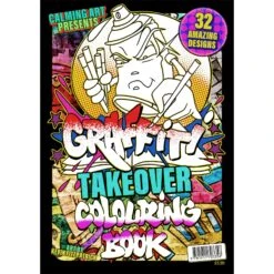Graffiti Takeover Colouring Book - Kevin Astek Fitzpatrick
