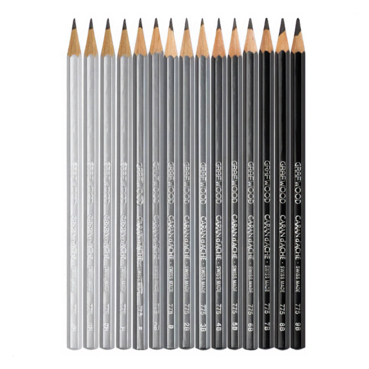 Caran D'Ache Grafwood Graphite Pencil 3 Caran D'Ache Grafwood Graphite Pencil