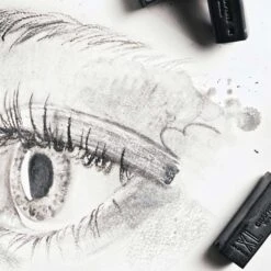 Derwent Graphite XL Blocks Tin Of 6 -Painting Supplies Graphite XL Blocks Mark Makin Highly versatile for all sizes of art